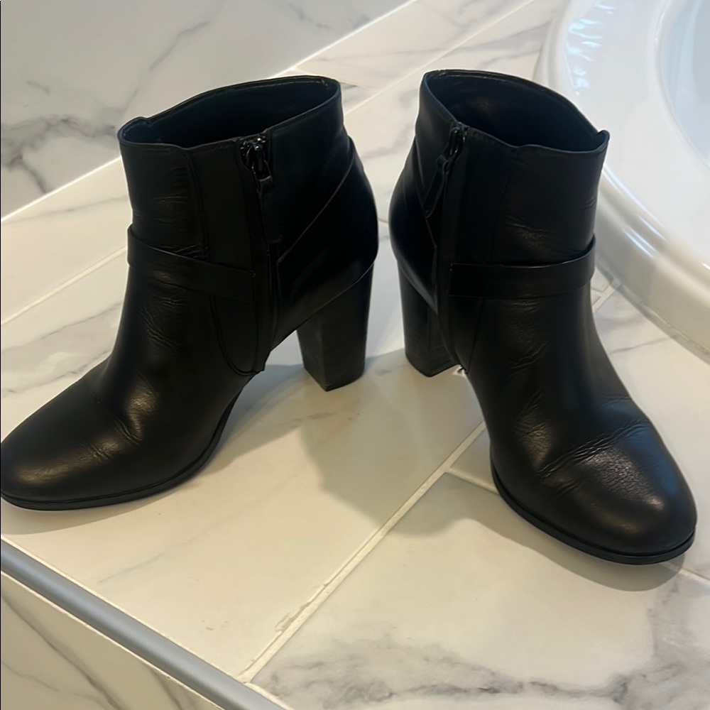 Cole Haan Black Ankle Boots